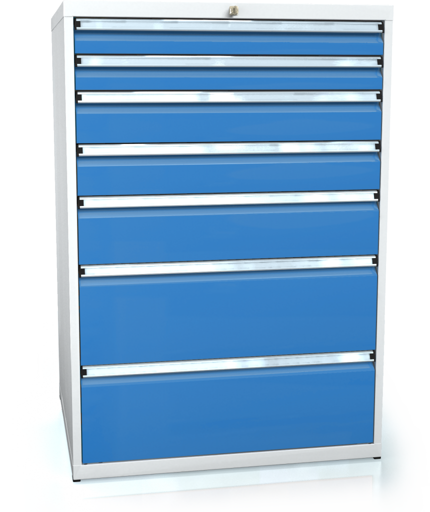 Drawer cabinet 1240 x 860 x 750 - 7x drawers